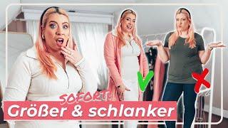 Schlanker & größer wirken  SOFORT!