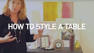 How to Style a table with Kim from Design Thoughts | Blinds.com Crafty at Home