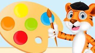 Learn colors Dutch  Educational videos for kids ️ Learn language for toddlers