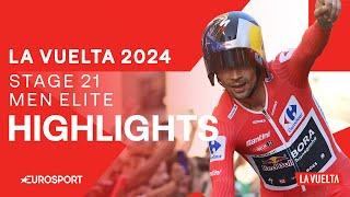 LA VUELTA CHAMPION IS CROWNED!  | La Vuelta a España Stage 21 Highlights | Eurosport Cycling