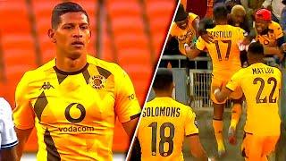 Edson Castillo Scores First Kaizer Chiefs LEAGUE GOAL |Edson Castillo Vs AmaZulu