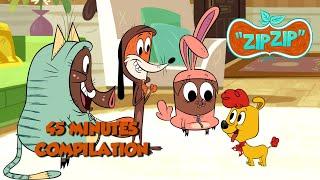 Zip Zip *45min* Season 2 - COMPILATION HD [Official] Cartoon for kids