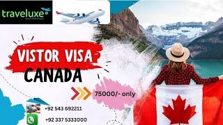 Canada visit visa 75000 only #trending #shorts #youtube #viralvideo