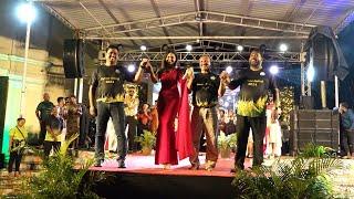 Fashion showStopper SYBLE DIAS,Fr Richard,Fr Maurice & Fr Richard Rod@Santa Cruz Harvest Fest 2024