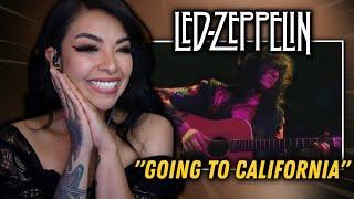 SO MUCH SOUL!!! | Led Zeppelin - "Going To California" | FIRST TIME REACTION