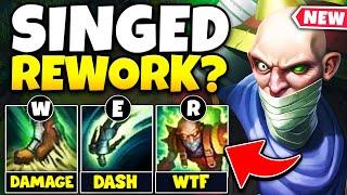 This Singed rework is literally EXACTLY what he needed... (CAST ULT ON ALLIES?!)