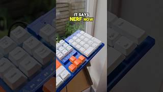 I Tried The Nerf Keyboard...