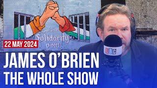 Ireland will recognise a Palestinian state | James O'Brien - The Whole Show