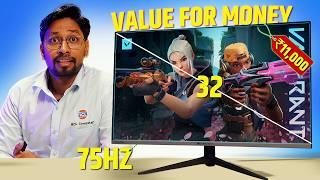 ZEBRONICS AC32FHD 32'' Curved Monitor Unboxing & Honest ReviewDon't West Your Money..?