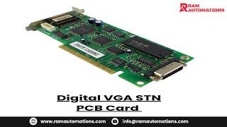 Digital VGA STN PCB Card | High-Performance Industrial Automation Module | Ram Automations