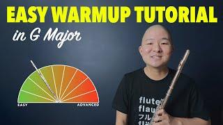 Try My Flute Warm Up in G Major (Easy Tone & Technique Routine)