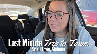 Life in RURAL ALABAMA | Last Minute Trip to Town