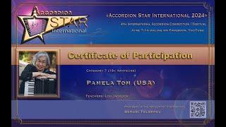 Accordion Star International 2024 Pamela Tom (USA) Cat 7 (18+ Amateurs)
