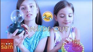 Sophia and Bella Review Disney Pixar's INSIDE OUT Movie on Mugglesam