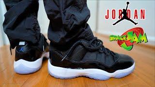 AIR JORDAN 11 LOW SPACE JAM REVIEW & ON FEET