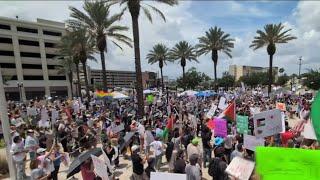 Thousands protest in Jacksonville area during ‘No Kings’ demonstrations; no arrests reported
