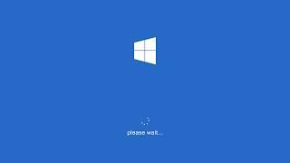 Windows 10 loading animation video