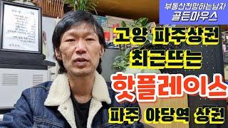 고양 파주상권 분석 최근 뜨는 핫플레이스 야당역 상권