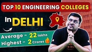 Top 10 Engineering Colleges in Delhi | 2 Crore Placement | Harsh sir @VedantuMath