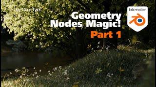 Sculpt & Scatter: Nature Scene with Geometry Nodes (Part 1)