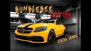 C63s AMG | Bumblebee Edition  - zuuuu heftig !!!  | Folien Prinz