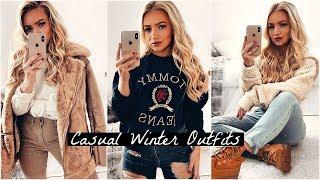 CASUAL WINTER OUTFITS 2018 / 2019!