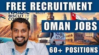 Oman Jobs Free Recruitment | 60+ Positions | Sales & Operator Roles #gulfjobs #omanjobs #middleeast