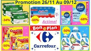 Nouveau Catalogue Carrefour De Cette Semaine Les Promotion et Bon Plan Du 26/11/24 Carrefour France