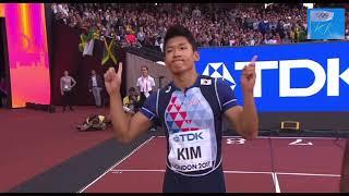 김국영 100m sprint montag