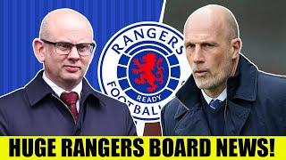 HUGE News In Rangers Boardroom As 'Paperwork Filed'!