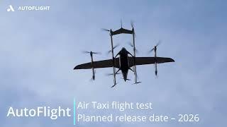 AutoFlight Air Taxi - Demo Flight