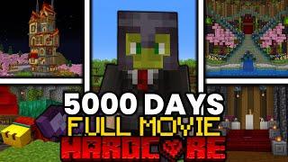 I Survived 5000 Days in Hardcore Minecraft [FULL MINECRAFT MOVIE]