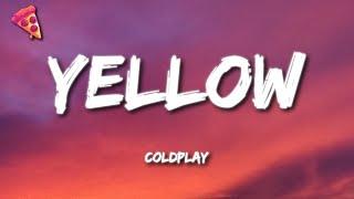 Coldplay - Yellow (Lyrics)