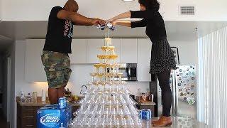 Beer Tower - Tipsy Bartender