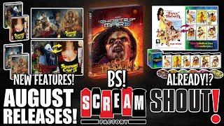 Sleepaway CAMP Sequels and MORE Blaxploitation on 4K! | August SCREAM/Shout Factory Announcements!