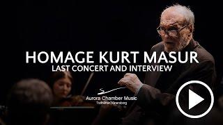 Homage to Kurt Masur by Aurora Festival