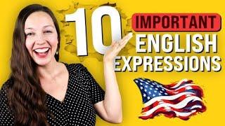 10 Important English Phrases: Advanced Vocabulary Lesson