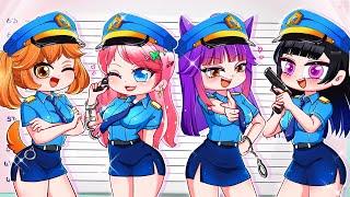 Anna & Lisa And The Beautiful Policewomen | Gacha Club | Ppg x Rrb Gacha Life