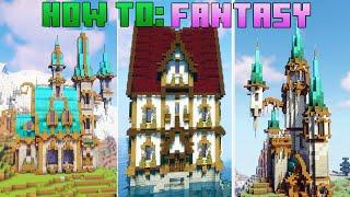 How to Make EPIC Fantasy Builds in Minecraft!