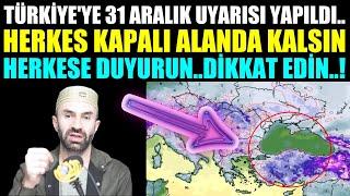 Türkiye'ye 31 Aralık tarihi verildi.! Herkes kapalı alanda kalsın..Herkese duyuralım...Allah korusun