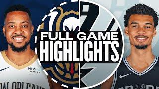 PELICANS at SPURS | FULL GAME HIGHLIGHTS | December 8, 2024