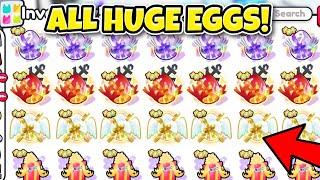 I Opened EVERY *HUGE EGG* in Pet Simulator 99! (20+ Huges!)