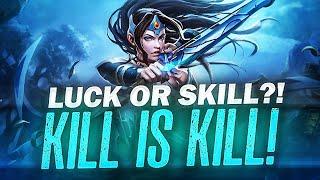 Dota 2 - Luck or Skill! Kill is Kill! (1 HP IS NO EXCUSE)