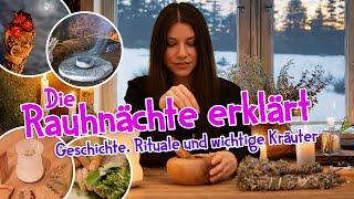 Rauhnächte explained: rituals, meaning & tips for your magical time!  #wildkräuter #rauhnächte