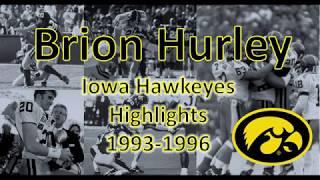 Brion Hurley - Iowa Football Kicker Highlights (1993-1996)