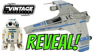 The Vintage Collection New Republic E-Wing & KE4-N4 Revealed by Hasbro!