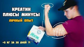 Что такое креатин? Плюсы минусы креатина? Побочные эффекты! Как правильно принимать?