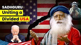 Sadhguru’s POWERFUL Solution to Unite a Divided AMERICA | USA | New York | Sadhguru Darshan