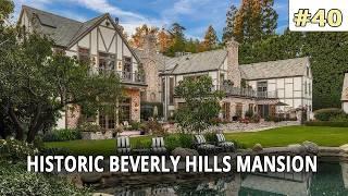 Inside a $35M Beverly Hills Estate! Old Hollywood Glamour! Mansion Tour