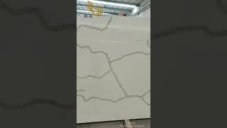 Daring Veins Calacatta White Quartz for Accent Wall and Countertops
